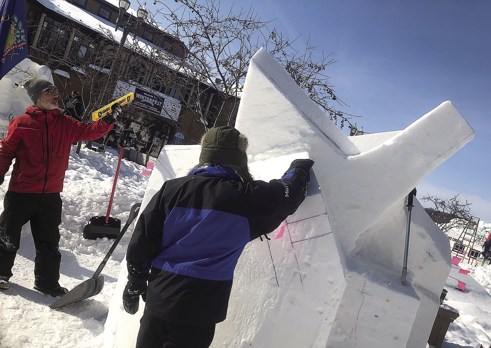 Snow Sculpting 1